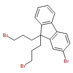 9H-Fluorene, 2-bromo-9,9-bis(3-bromopropyl)-