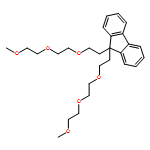 9H-Fluorene, 9,9-bis[2-[2-(2-methoxyethoxy)ethoxy]ethyl]- 