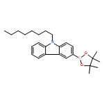 9H-CARBAZOLE, 9-OCTYL-3-(4,4,5,5-TETRAMETHYL-1,3,2-DIOXABOROLAN-2-YL)-