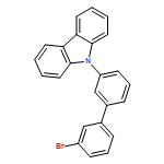 9H-Carbazole, 9-(3'-bromo[1,1'-biphenyl]-3-yl)-