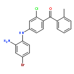 Methanone,
[4-[(2-amino-4-bromophenyl)amino]-2-chlorophenyl](2-methylphenyl)-