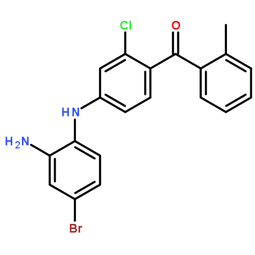 Methanone,
[4-[(2-amino-4-bromophenyl)amino]-2-chlorophenyl](2-methylphenyl)-