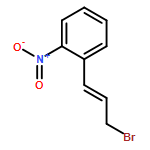 Benzene, 1-[(1E)-3-bromo-1-propen-1-yl]-2-nitro-