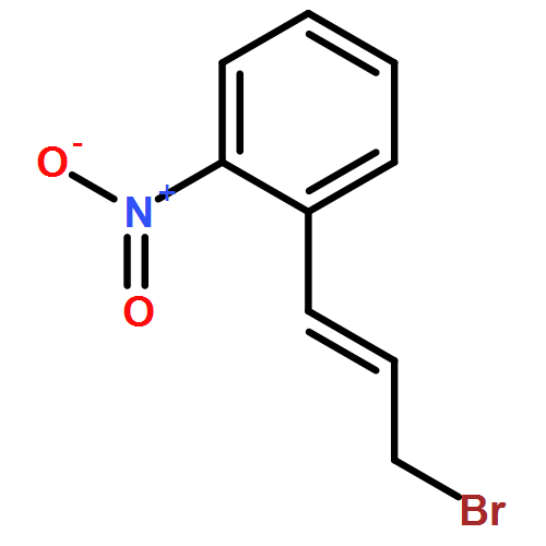Benzene, 1-[(1E)-3-bromo-1-propen-1-yl]-2-nitro-