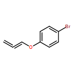 Benzene, 1-bromo-4-(1,2-propadien-1-yloxy)-