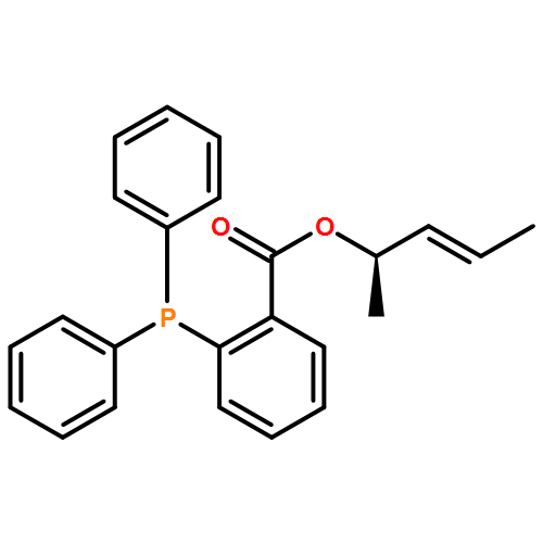 Benzoic acid, 2-(diphenylphosphino)-, (1R,2E)-1-methyl-2-buten-1-yl ester