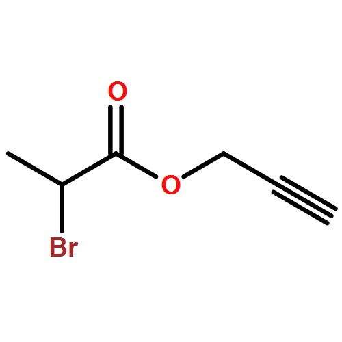 Propanoic acid, 2-bromo-, 2-propyn-1-yl ester
