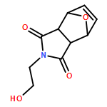 4,7-Epoxy-1H-isoindole-1,3(2H)-dione, 3a,4,7,7a-tetrahydro-2-(2-hydroxyethyl)-