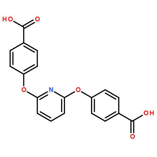Benzoic acid, 4,4'-[2,6-pyridinediylbis(oxy)]bis- (9CI)