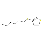 Thiophene, 3-(hexylthio)-