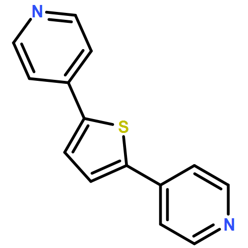 Pyridine, 4,4'-(2,5-thiophenediyl)bis-