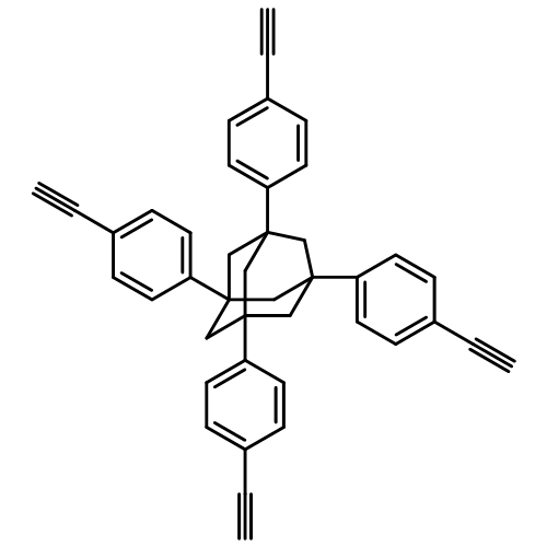 Tricyclo[3.3.1.13,7]decane, 1,3,5,7-tetrakis(4-ethynylphenyl)-