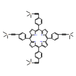 21H,23H-Porphine, 5,10,15,20-tetrakis[4-[2-(trimethylsilyl)ethynyl]phenyl]-