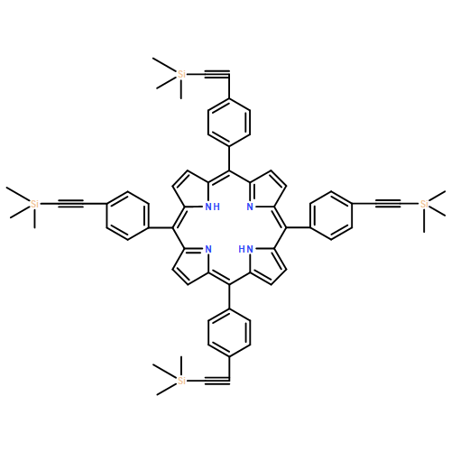 21H,23H-Porphine, 5,10,15,20-tetrakis[4-[2-(trimethylsilyl)ethynyl]phenyl]-