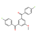 Methanone, 1,1'-(5-methoxy-1,3-phenylene)bis[1-(4-fluorophenyl)-