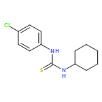 Thiourea, N-(4-chlorophenyl)-N'-cyclohexyl-