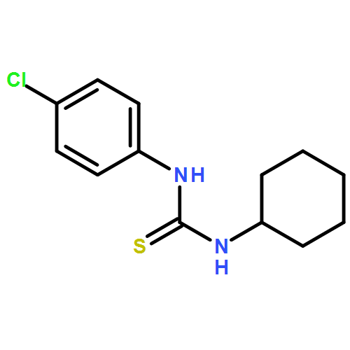 Thiourea, N-(4-chlorophenyl)-N'-cyclohexyl-