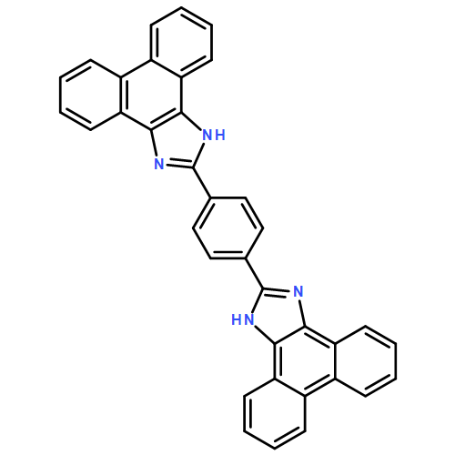 1H-Phenanthro[9,10-d]imidazole, 2,2'-(1,4-phenylene)bis-