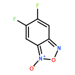 2,1,3-Benzoxadiazole, 5,6-difluoro-, 1-oxide