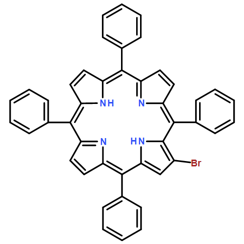 21H,23H-Porphine, 2-bromo-5,10,15,20-tetraphenyl-