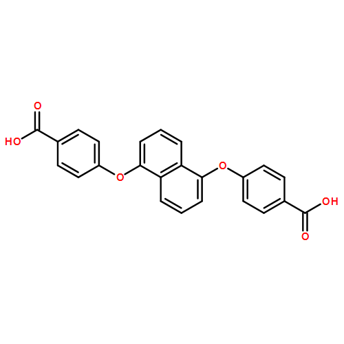 Benzoic acid, 4,4'-[1,5-naphthalenediylbis(oxy)]bis- (9CI)