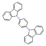 9H-Carbazole, 9,9'-(1,4-phenylene)bis-