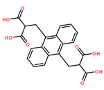 2-[[10-(2,2-DICARBOXYETHYL)ANTHRACEN-9-YL]METHYL]PROPANEDIOIC ACID
