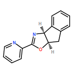 8H-Indeno[1,2-d]oxazole, 3a,8a-dihydro-2-(2-pyridinyl)-, (3aS,8aR)-