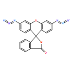 Spiro[isobenzofuran-1(3H),9'-[9H]xanthen]-3-one, 3',6'-diazido-