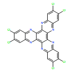 Diquinoxalino[2,3-a:2',3'-c]phenazine, 2,3,8,9,14,15-hexachloro-