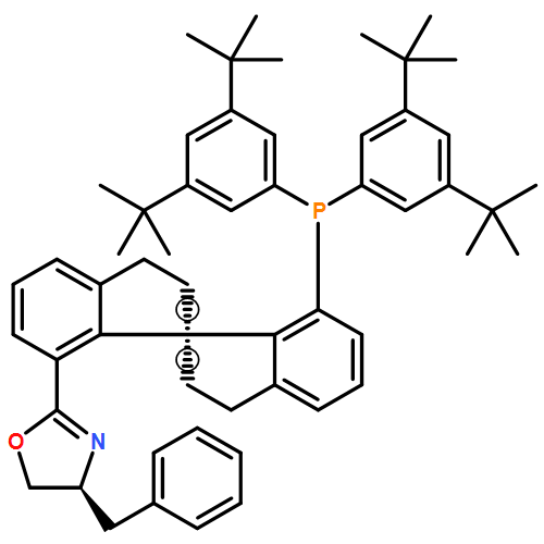 Oxazole, 2-[(1S)-7'-[bis[3,5-bis(1,1-dimethylethyl)phenyl]phosphino]-2,2',3,3'-tetrahydro-1,1'-spirobi[1H-inden]-7-yl]-4,5-dihydro-4-(phenylmethyl)-, (4S)-