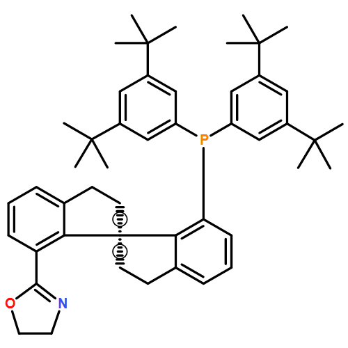 Oxazole,2-[(1S)-7'-[bis[3,5-bis(1,1-dimethylethyl)phenyl]phosphino]-2,2',3,3'-tetrahydro-1,1'-spirobi[1H-inden]-7-yl]-4,5-dihydro-