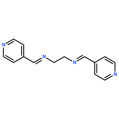 N,N-bis-(pyridin-4-ylmethylene)ethane-1,2-diamine