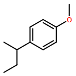 Benzene, 1-methoxy-4-(1-methylpropyl)-