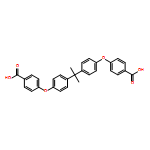 Benzoic acid, 4,4'-[(1-methylethylidene)bis(4,1-phenyleneoxy)]bis-