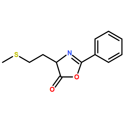 5(4H)-Oxazolone, 4-[2-(methylthio)ethyl]-2-phenyl-