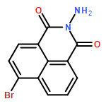 1H-Benz[de]isoquinoline-1,3(2H)-dione, 2-amino-6-bromo-