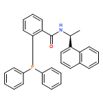 Benzamide, 2-(diphenylphosphino)-N-[(1S)-1-(1-naphthalenyl)ethyl]-