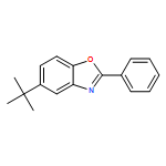 Benzoxazole, 5-(1,1-dimethylethyl)-2-phenyl-