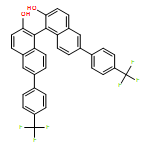 1-[2-HYDROXY-6-[4-(TRIFLUOROMETHYL)PHENYL]NAPHTHALEN-1-YL]-6-[4-(TRIFLUOROMETHYL)PHENYL]NAPHTHALEN-2-OL