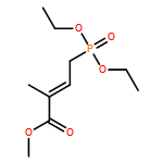 METHYL 4-DIETHOXYPHOSPHORYL-2-METHYLBUT-2-ENOATE