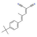 Propanedinitrile, 2-[(2E)-3-[4-(1,1-dimethylethyl)phenyl]-2-methyl-2-propen-1-ylidene]-