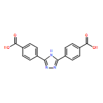 Benzoic acid, 4,4'-(1H-1,2,4-triazole-3,5-diyl)bis-