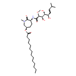 [(3S,6S)-1-METHYL-7-OXO-6-[[(E,2R,3R,4S,5R)-3,4,5-TRIHYDROXY-2-METHOXY-8-METHYLNON-6-ENOYL]AMINO]AZEPAN-3-YL] TETRADECANOATE