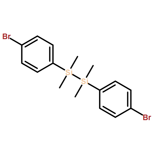 (4-BROMOPHENYL)-[(4-BROMOPHENYL)-DIMETHYLSILYL]-DIMETHYLSILANE