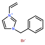 1H-Imidazolium, 1-ethenyl-3-(phenylmethyl)-, bromide