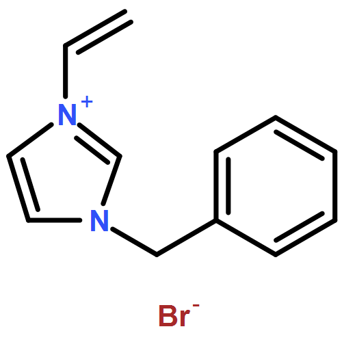 1H-Imidazolium, 1-ethenyl-3-(phenylmethyl)-, bromide