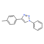 1H-1,2,3-Triazole, 4-(4-methylphenyl)-1-phenyl-