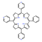 21H,23H-Porphine, 5-phenyl-10,15,20-tri-4-pyridinyl-