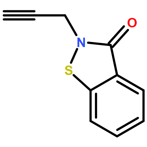 1,2-Benzisothiazol-3(2H)-one, 2-(2-propyn-1-yl)-